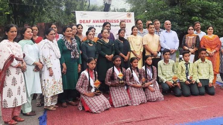 District level awareness camp organized on Deafness Awareness Week in Bandla School