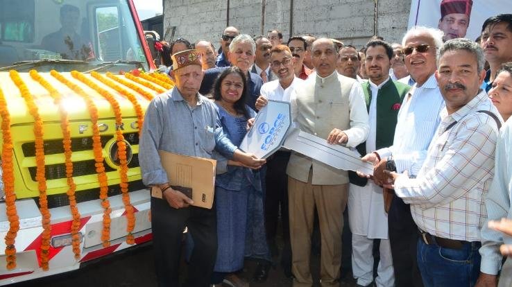 CM lays foundation stone of Amba Prasad Rotary Charitable Eye Hospital in Sundernagar