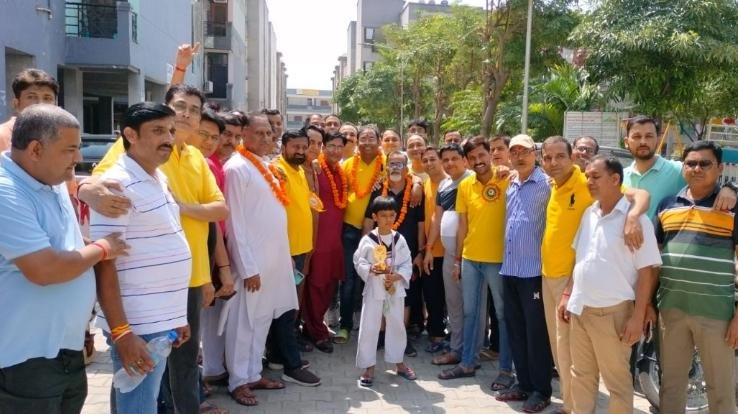 Shiv Kumar became the District General Secretary of INTUC, INTUC works in the interest of the workers