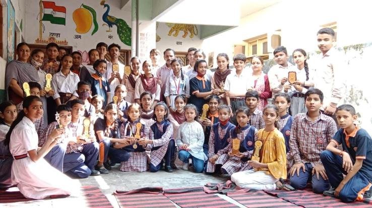  Excellent performance of the participants of school Baddi in 'District Level Science Fair'