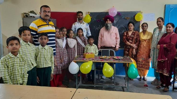 Teacher's Day celebrated with pomp in Ludhiana school