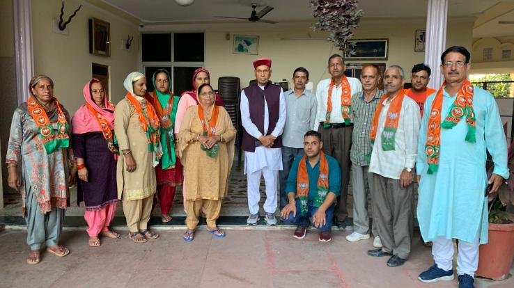 Dozens of Congress family members joined BJP