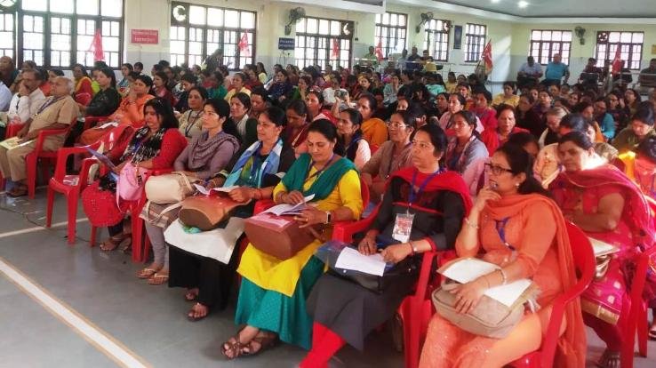 Two-day state conference of Anganwadi Workers and Helper's Union related CITU begins
