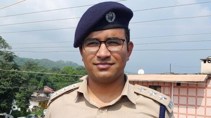 Vishal Verma took over as DSP Dehra