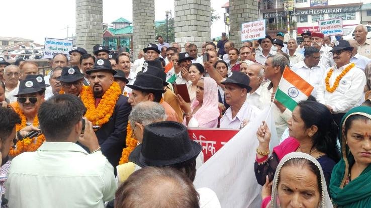 Retired Paramilitary Welfare Organization Kangra organized a state level rally and conference