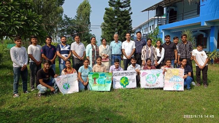 Ozone Day celebrated in Government College Dhaliara