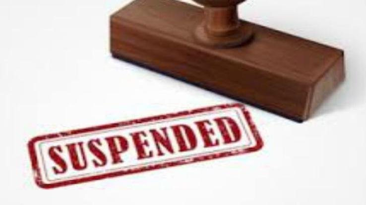  2 employees suspended for dereliction of duty during assembly elections