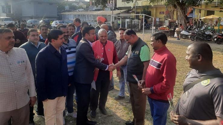 Deputy Commissioner Kangra inaugurated the 47th National Basketball Sub-Junior Championship