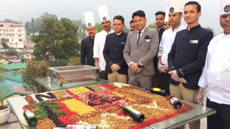 Cake Mixing Ceremony organized at Infinity Centric Dharamshala Hotel