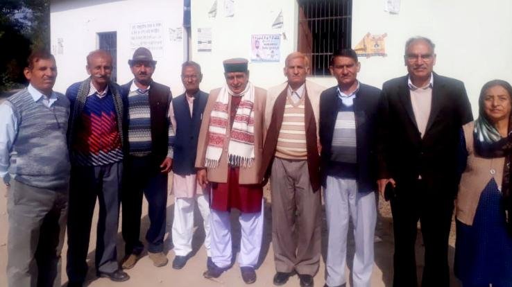 Meeting of Pensioners and Senior Citizens Welfare Organization Unit Pattabaravari Haripur organized