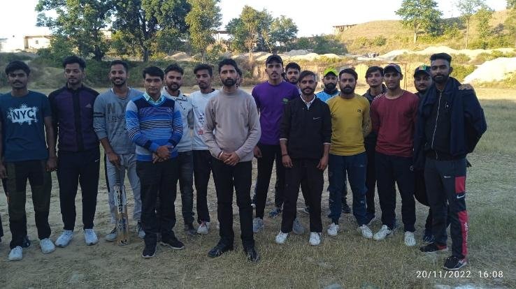 Youth of Kot Panchayat organized cricket tournament
