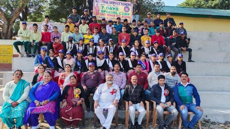 Seven day NSS camp organized at Paragpur concludes