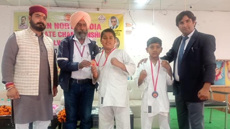2 players of Samurai Karate Shito Ryu India won medals