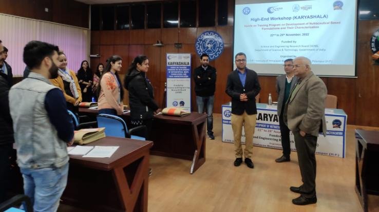 CSIR-IHBT empowering young researchers on Nutraceuticals