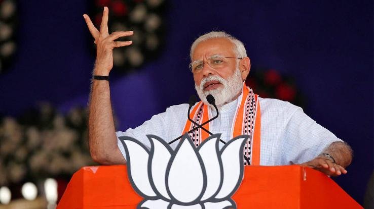 Today PM Modi will address 4 public meetings in Gujarat