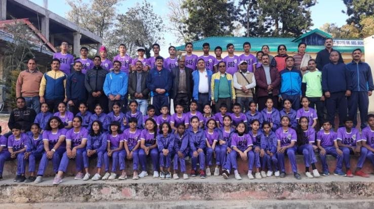 Training camp for players of private and government schools ended