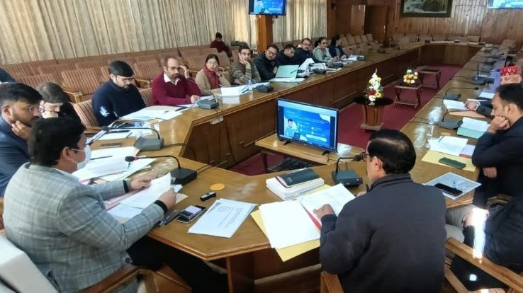 District Election Officer and Deputy Commissioner held a meeting with the returning officers regarding the counting of votes