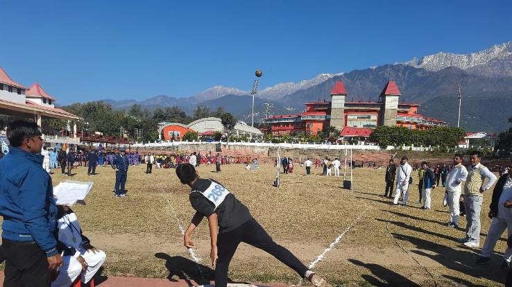 Under-14 state level sports competition athletics, yoga and chess started