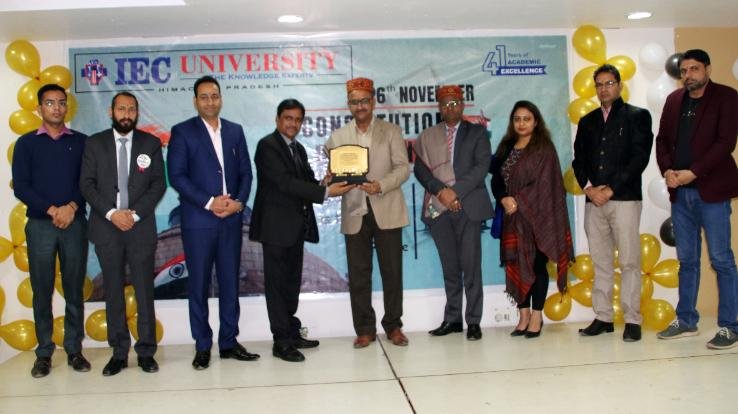 IEC University celebrated Constitution Day with pomp