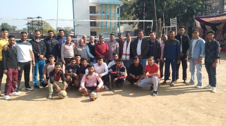 9th two-day sports competition started in the temple premises