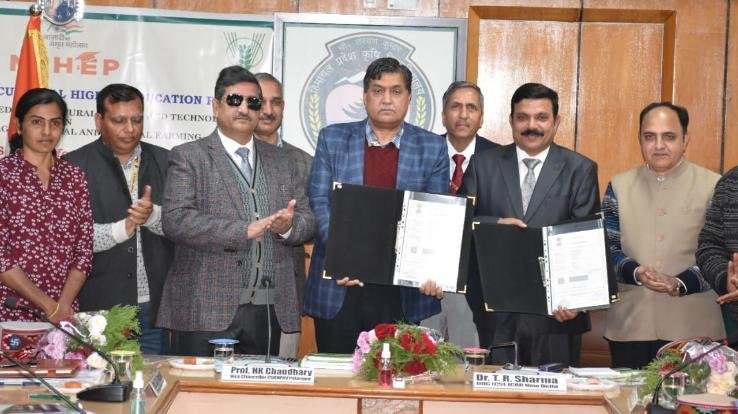 Agricultural University signs MoUs with three ICAR institutes