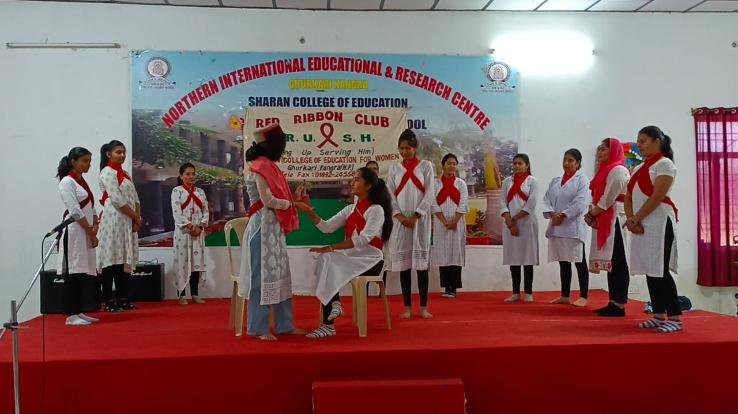 Guest lecture organized on the occasion of AIDS Day at Sharan College