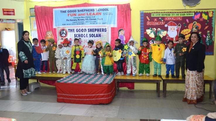 Good Shepherd School Fun and Learn pre-primary fancy dress competition organized