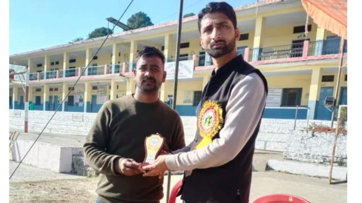 Cricket competition organized in Panchayat Amroh Pastal