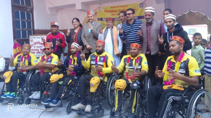Third National Wheelchair Cricket Competition organized in Udaipur