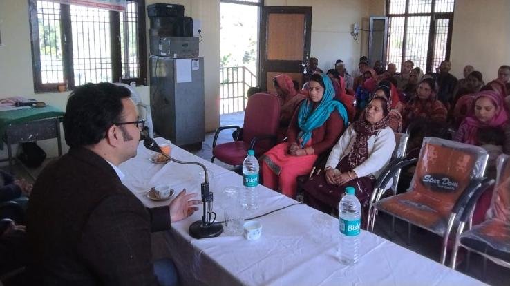 Sub-division level legal literacy camp organized in Panchayat Siddhpur Government
