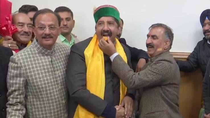 State's first Deputy Chief Minister Mukesh Agnihotri took charge in the state secretariat