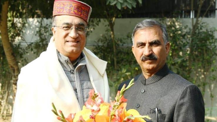 Chief Minister Sukhu met Ajay Maken in New Delhi.