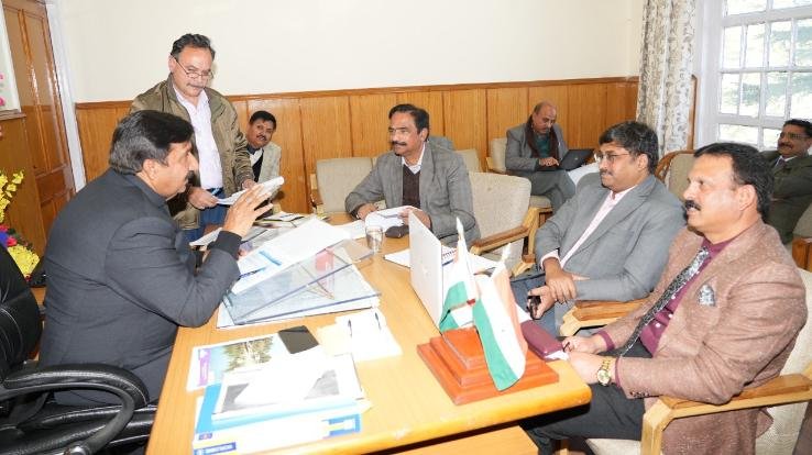 Deputy Chief Minister presided over departmental review meetings