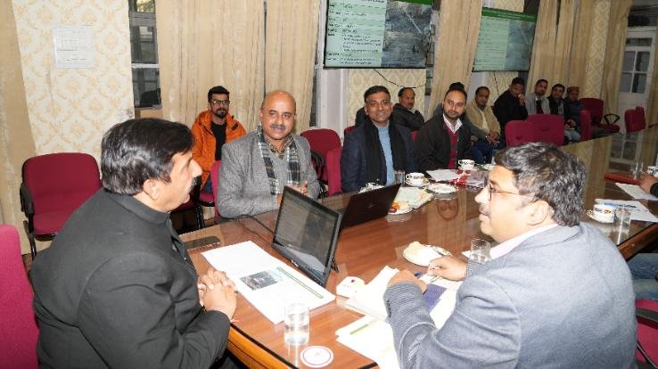 Deputy Chief Minister reviewed the works of RTDC