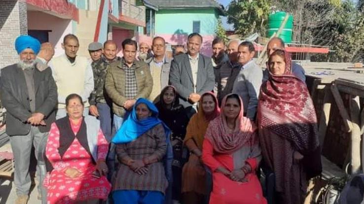 Other Backward Classes Joint Sangharsh Morcha meeting held at Ex BDC Dhyan Singh's house