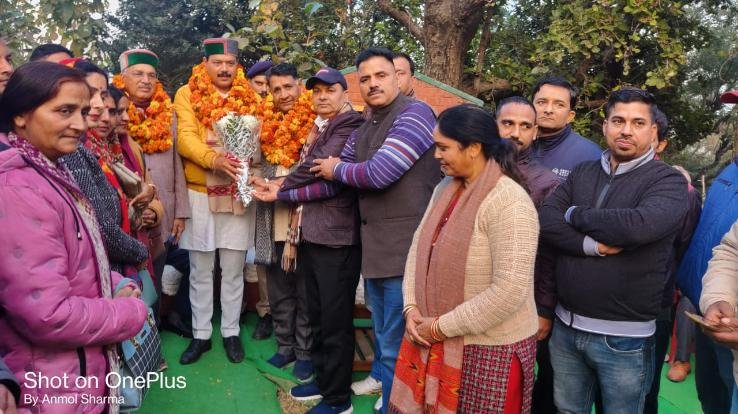 Delegation of Primary Teachers Association met MLA Malendra Rajan