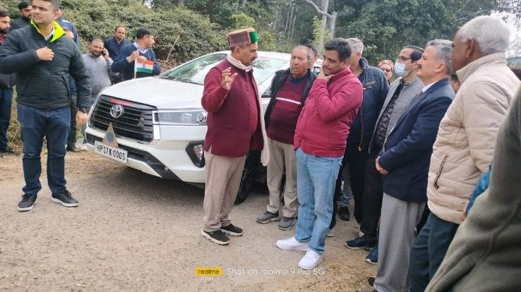 Inspection of land for Sub Judge Court in Draman