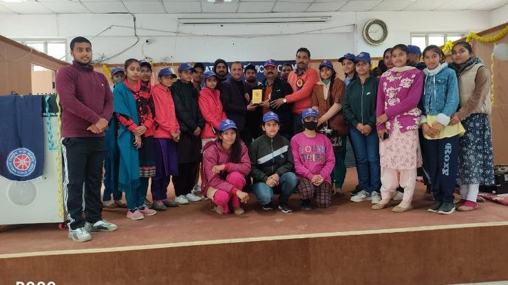 On the third day of the NSS camp, the volunteers beautified the grounds