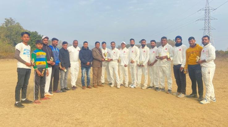 Motivational Fitness Club became the winner of cricket competition