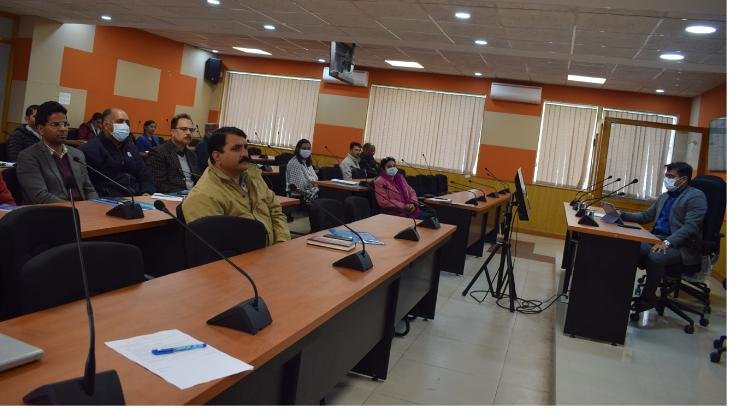 Workshop organized by the Himachal branch of the Bureau of Indian Standards in the auditorium of the Deputy Commissioner's office