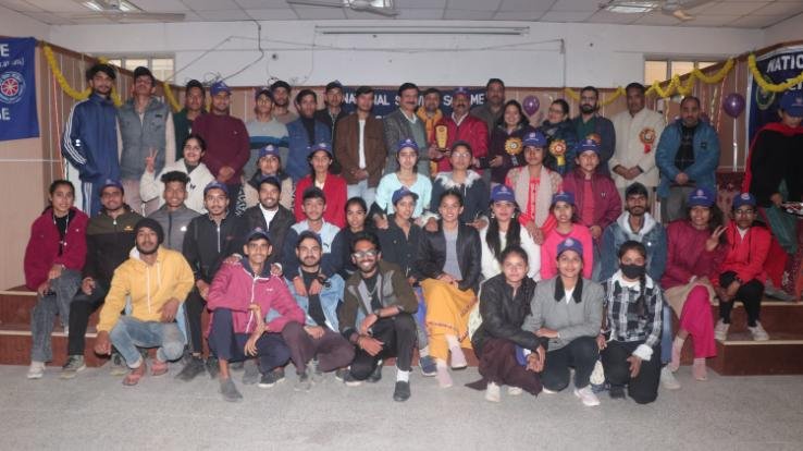 Seven day NSS camp concluded in the college