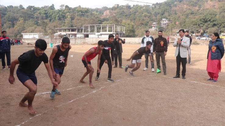One day annual sports competition day celebrated in Jaisinghpur College