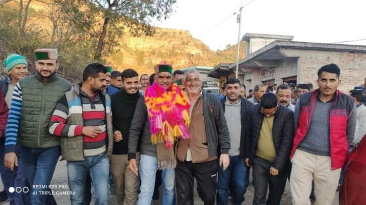 MLA Sanjay Ratna's thanksgiving yatra reached volcano's crater, expressed gratitude to people