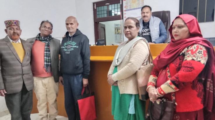 Donated 10 marles of land for Dangda Health Sub-Center and set an example