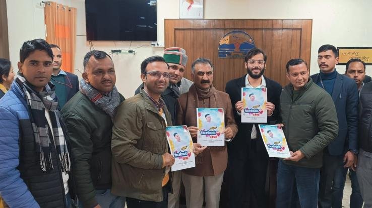 Chief Minister Sukhwinder Singh Sukhu launched the poster of Mohit Garg's 