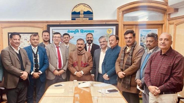 Delegation of Hinduja Group met the Chief Minister