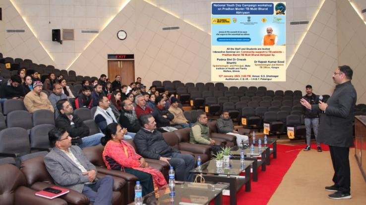 National Youth Day workshop organized on Prime Minister's TB Free Campaign at CSIR-IHBT