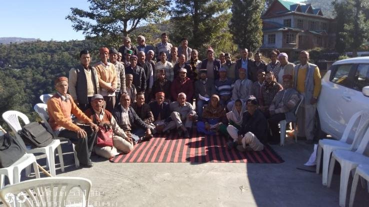 पेंशन दिवस के मौके पर वेलफेयर एसोसिएशन दाड़लाघाट एवं नम्होल यूनिट की हुई महत्वपूर्ण बैठक