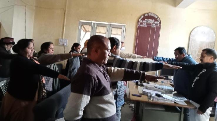 Dehra: National Girl Child Week was organized