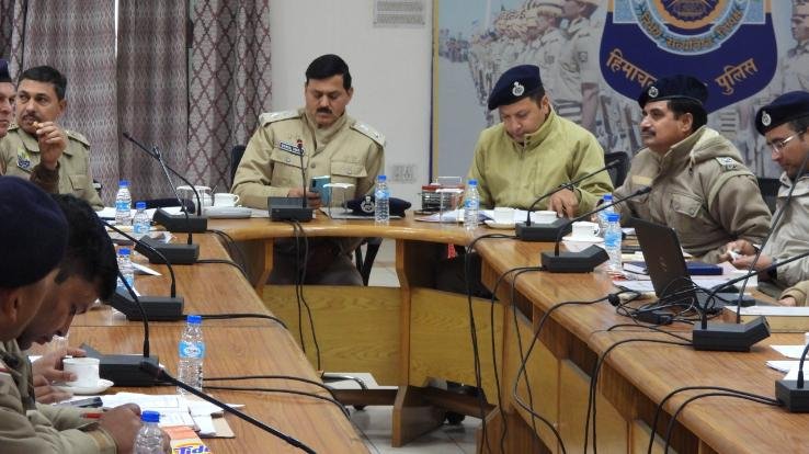 Dharamshala : WELFARE -CUM -CRIME meeting was organized with Superintendent of Police of District Kangra in the office of Superintendent of Police, Dharamshala.